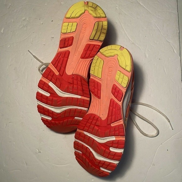 ASICS Gel Nimbus Athletic 1012A611 Running Shoes Orange Sun Coral Size 9 - Picture 8 of 9